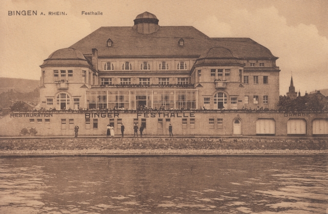 Bin Festhalle ca 1910