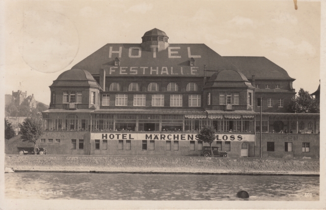 Bin Hotel Maerchenschloss ca 30er Jahre