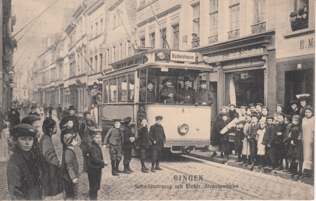 Bin Schmidtstrasse 1906 Strassenbahn