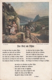 Rheingruss Liedkarte Das Herz am Rhein BUTTON
