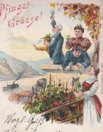 Rheingruss Pfingsten gel 1902 kl