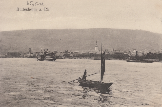 Rued Dampfer u Boot 1910